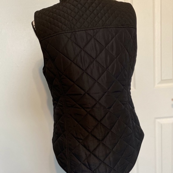 Crown & Ivy Black vest, women’s M NWT - Picture 5 of 7